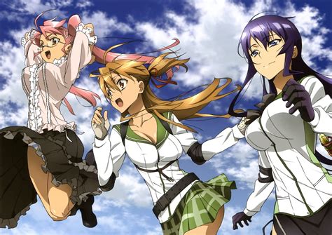 high school of the dead ecchi|52 Anime Like Highschool of the Dead 